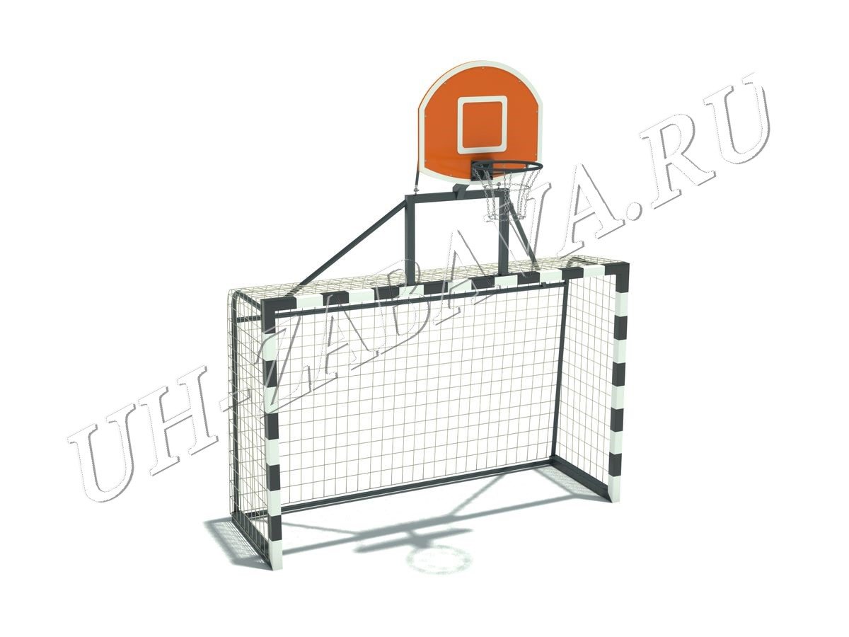 Баскетбольный щит с воротами Атака