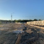 этап работ по проекту благоустройства парка Оленегорск